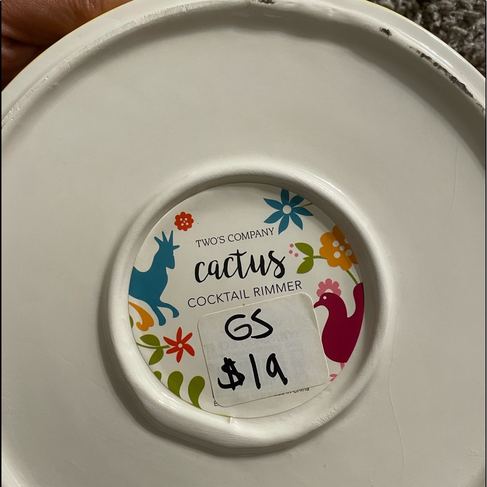 Trinket Tray/Cocktail Rimmer - Picture 3 of 3